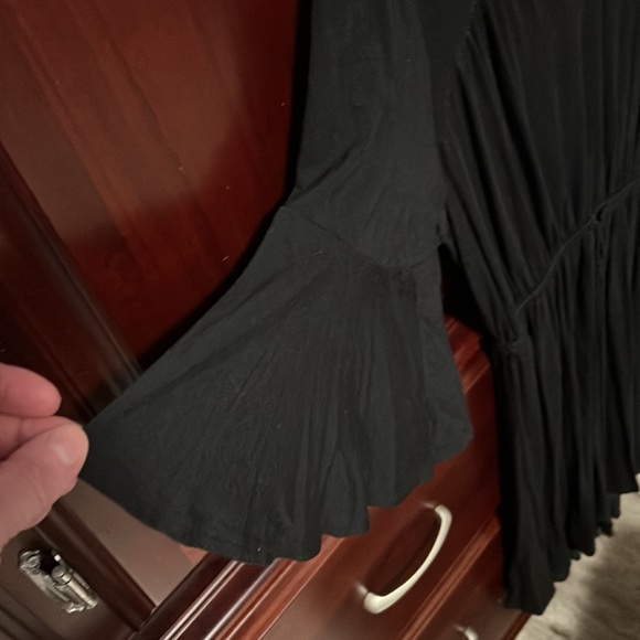 Gentle Fawn black dress - new without tags. Size med- braided waist tie - Picture 5 of 5